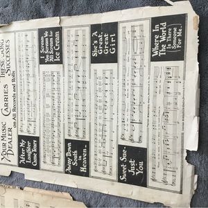 1924 Sheet Music with Ukulele Arrangement for the song: “That’s My Weakness Now”